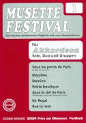 MUSETTE FESTIVAL 1 for Accordion - solo, duo or ensemble / akordeon