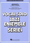 SKYFALL - vocal (tenor sax) solo with jazz ensemble - score + parts
