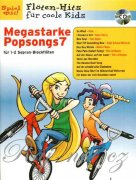 Megastarke Popsongs 7 + CD - 12 skladeb pro jednu nebo dvě flétny