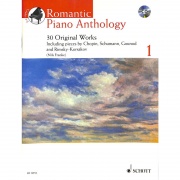 Romantic Piano Anthology 1 + CD - 30 romantických skladeb pro klavír