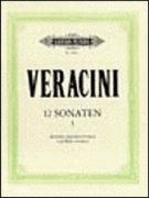 12 Sonaten Band 1 - Veracini, Francesco Maria pro altovou flétnu a klavír