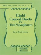 Eight Concert Duets for Two Saxophones / Osm koncertních duet pro dva saxofony