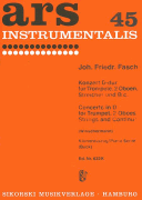 Trumpet Concerto In D - Trumpet/Piano - Johann Friedrich Fasch