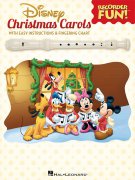 Disney Christmas Carols: vánočné melodie pro začátečníky hry na zobcovou flétnu