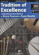 Tradition of Excellence 2 + Audio Video Online / percussion