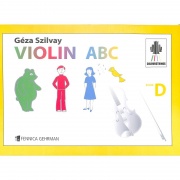 VIOLIN ABC Book D učebnice pro začátečníky hry na housle od Szilvay Geza