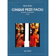 5 Pezzi Facili pro příčnou flétnu a klavír od Rota Nino