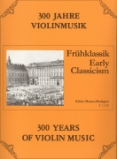 300 Years of Violin Music - skladby pro housle a klavír