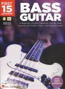 First 15 Lessons: Bass Guitar tabulatura