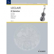 6 Sonaten 2 op 12 (Nr 4-6) pro violy od Leclair Jean Marie