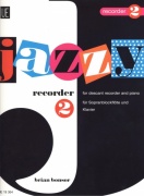 Jazzy Recorder 2 - pět jazzových skladeb pro zobcovou flétnu a klavír