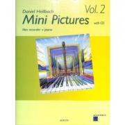 Mini Pictures Vol. 2 s CD pro altovou flétnu a klavír od Daniel Hellbach