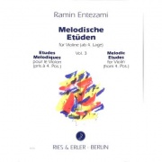 Melodické etudy pro housle čtvrtá poloha od Entezami Rami