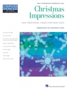 Christmas Impressions 9 tradičních vánočních koled pro mírně pokročilé klavíristy
