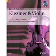 Klezmer & Violin + audio onlline 17 Židovských písní pro klavír a 1/2 housle