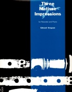 Three Matisse Impressions pro altovou flétnu a klavír od Edward Gregson