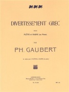 Divertissement Grec pro dvě příčné flétny a klavír od Philippe Gaubert