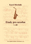Etudy pro saxofon 1. díl  od Mirošník Karel