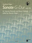 Sonate G-Dur - sopránovou zobcovou flétnu, housle nebo příčnou flétnu a Basso Continuo