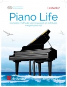 Piano Life - Lesboek 2 - Complete methode voor lespraktijk of zelfstudie in een eigentijdse stijl!