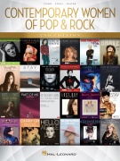 Contemporary Women of Pop & Rock - 2nd Edition noty pro zpěv, klavír s akordy pro kytaru