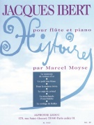 HISTOIRES RECUEIL POUR FLUTE ET PIANO pro příčnou flétnu a klavír od Jacques Ibert