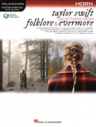 Taylor Swift - Selections from Folklore & Evermore - noty pro lesní roh Play-Along Book with Online Audio