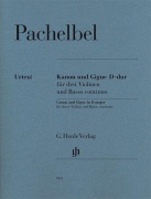 Canon And Gigue In D pro troje housle a klavír od Johann Pachelbel