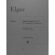 Edward Elgar: Salut d'Amour Op. 12 noty pro violoncello a klavír
