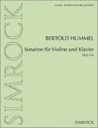 Sonatina pro housle a klavír op. 35a od Bertold Hummel