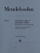 Variationen Opus 17 Und Andere Stücke - noty pro violoncello a klavír