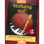 Vorhang Auf 1 Spielbuch - noty pro altovou flétnu a klavír
