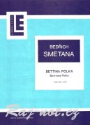 Bettina polka noty pro klavír od Bedřich Smetana