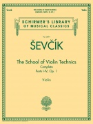 Kompletní škola houslové techniky, op. 1 od Otakar Ševčík