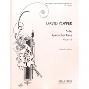 Vito op. 54-5 - Spanish Dance - violoncello a klavír