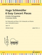 6 Easy Concert Pieces op. 12 - skladby pro violoncello a klavír