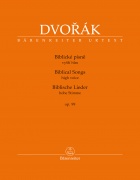 Biblické písně op. 99- soprán/tenor a klavír - Antonín Dvořák