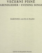 Večerní písně pro zpěv a klavír od Bedřich Smetana