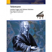 Snadné fugy a skladby pro klavír od Georg Philipp Telemann