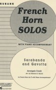SARABANDA AND GAVOTTA  -  f-horn solo with piano / lesní roh + klavír