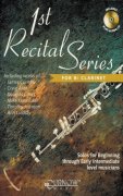 1st RECITAL SERIES + CD / klarinet - sólový sešit
