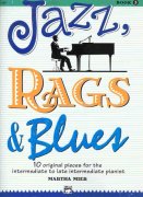 JAZZ, RAGS, BLUES 3  by Martha Mier     piano solo / sólo klavír
