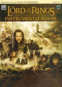 LORD OF THE RINGS - INSTRUMENTAL SOLOS + CD / violoncello + klavír