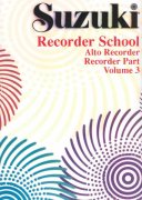 SUZUKI ALTO RECORDER SCHOOL 3 - altová zobcová flétna
