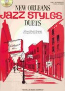 JAZZ STYLES - NEW ORLEANS - PIANO DUETS (red) + Audio Online / 1 piano 4 hands 