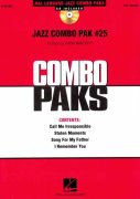 JAZZ COMBO PAK 25 + Audio Online / malý jazzový soubor