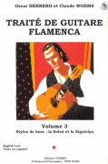 TRAITE DE GUITARE FLAMENCA 3 + CD / kytara + tabulatura