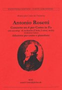 CONCERTO No.4  F-DUR by Antonio Rosetti - lesní roh (f horn) + klavír