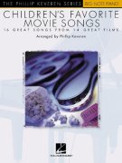 Children's Favorite Movie Songs - 16 dětmi oblíbených filmových písní v jednoduché úpravě pro klavír