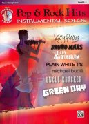 Pop & Rock Hits Instrumental Solos + CD / tenorový saxofon